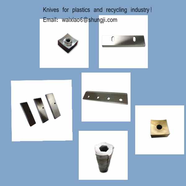 پلاسٹک اور ری سائیکلنگ کی صنعت کے لئے چھری knife for plastic and recycling industry